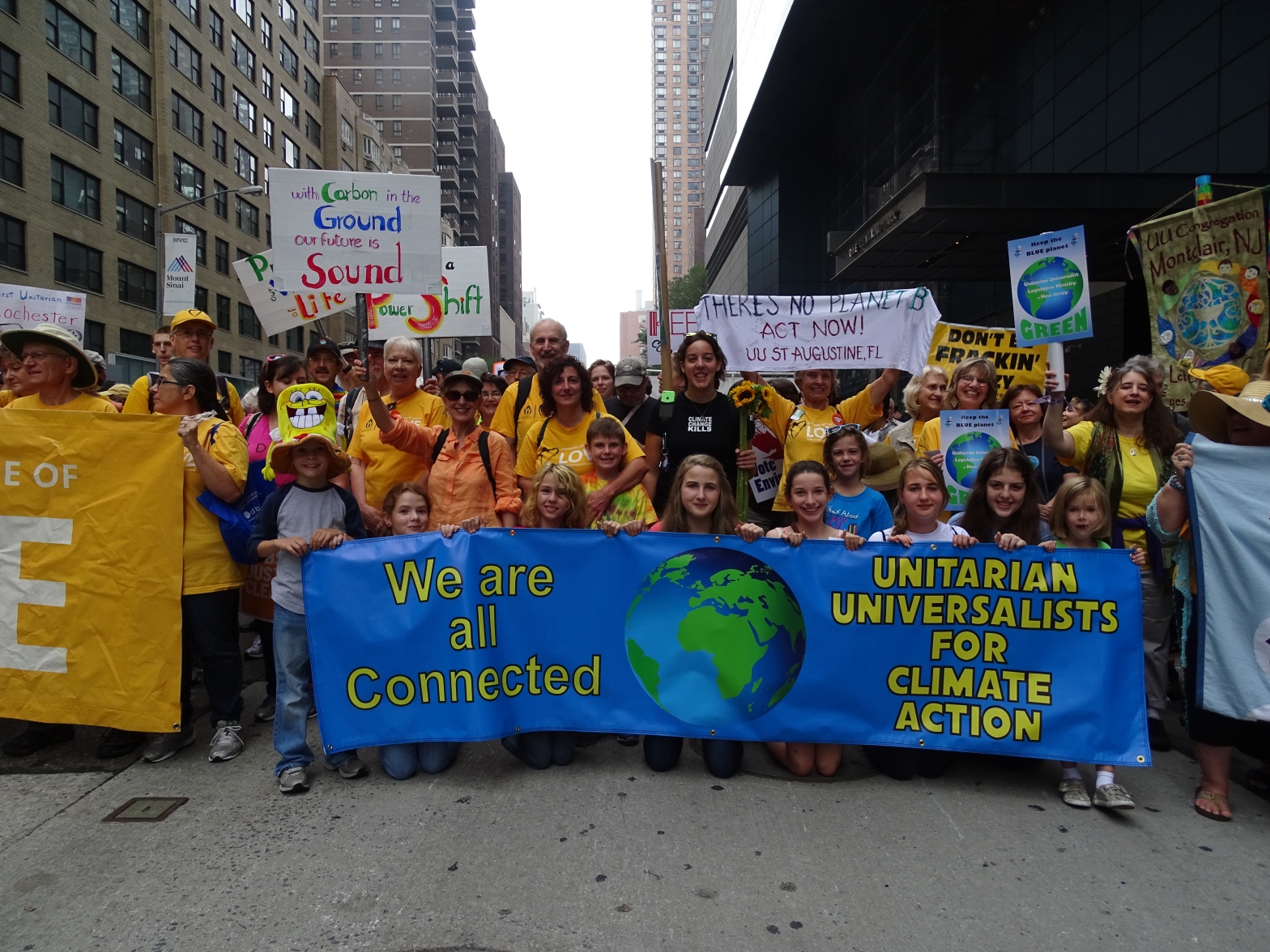 Unitarian Universalists at the Peoples Climate March